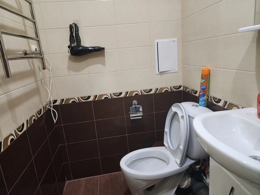 Уютная студия с видом на город рядом с вокзалом