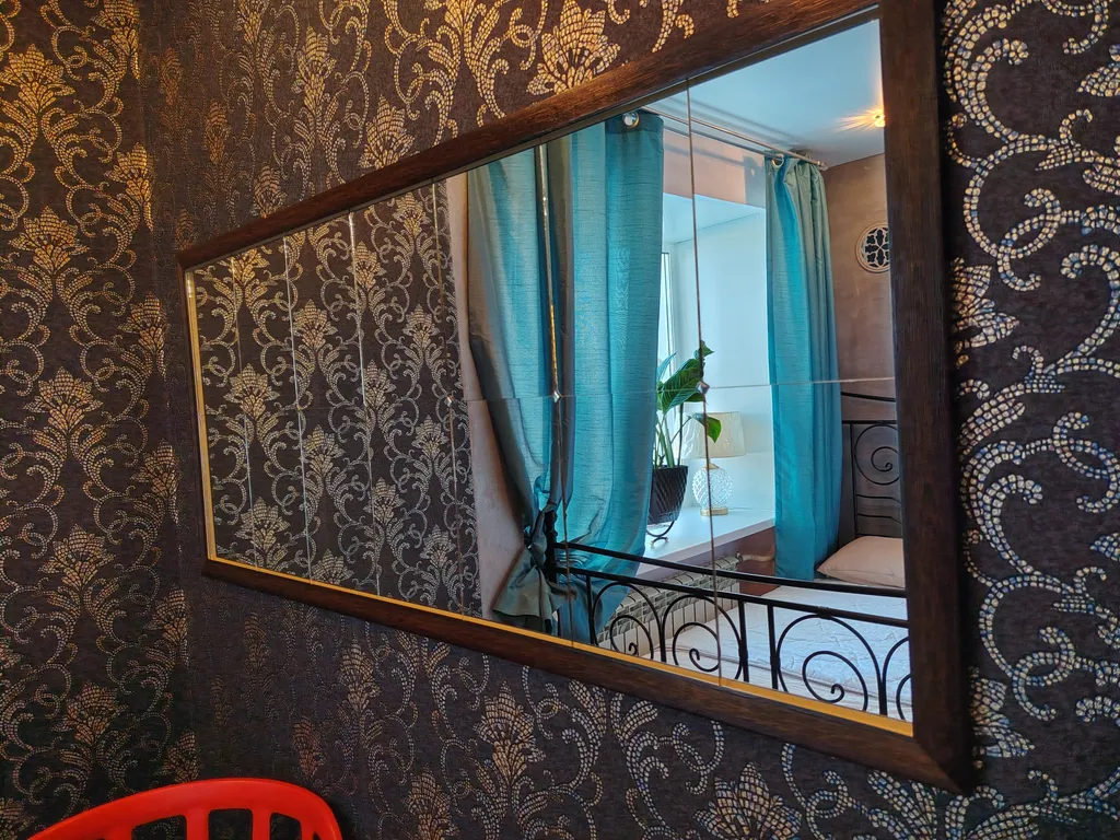 Однокомнатная квартира, зонированная на две зоны.