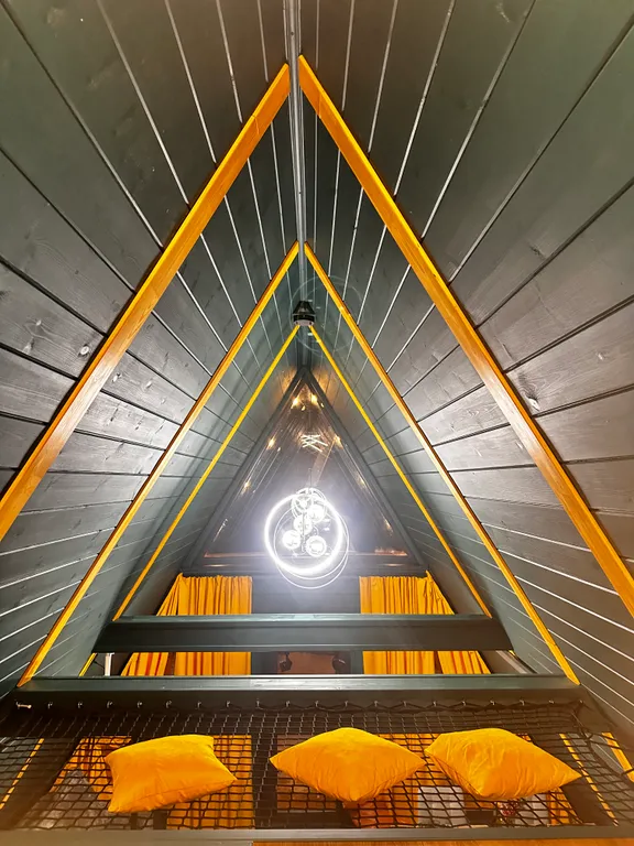 Darhaus домик с чаном в лесу