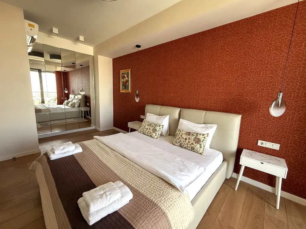 Двухкомнатная квартира с видом на море, Porta Batumi Tower