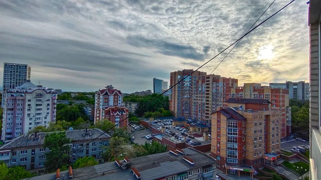 Квартира в центре с видом на город 12 этаж