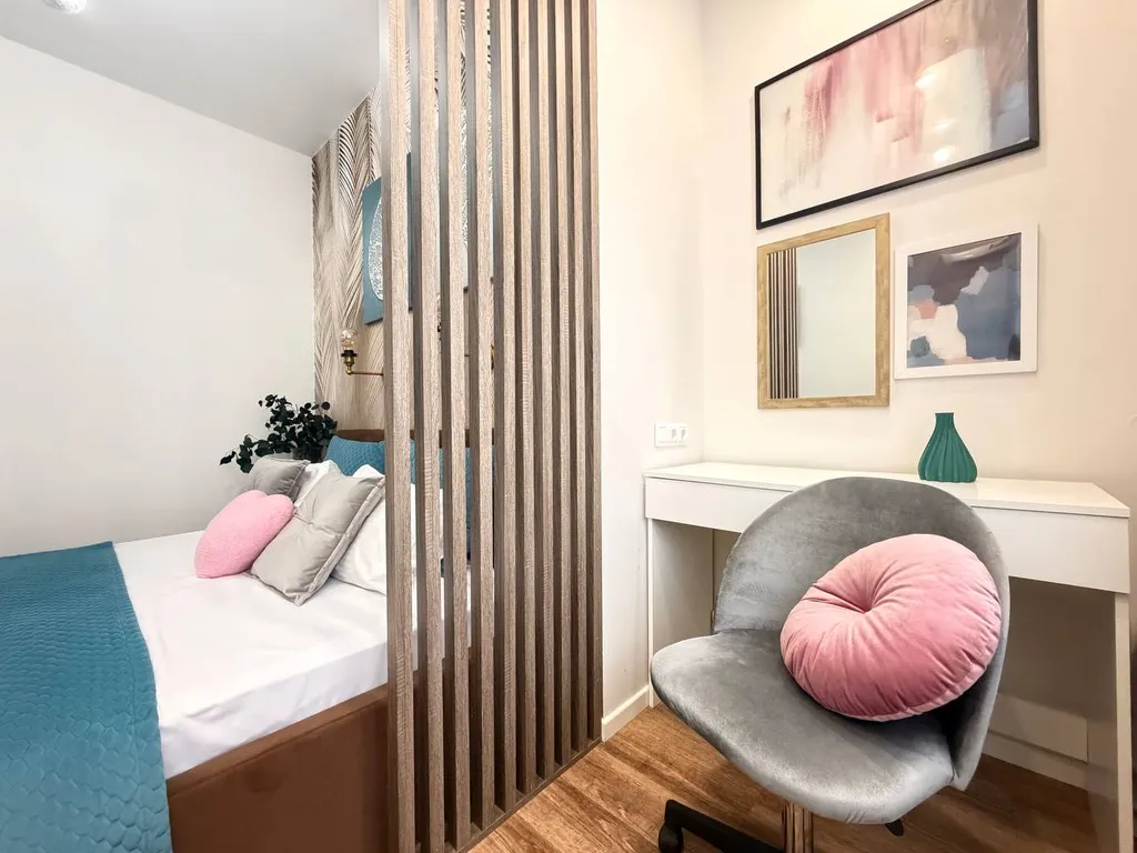 Однокомнатная квартира с видом на олимпийский парк