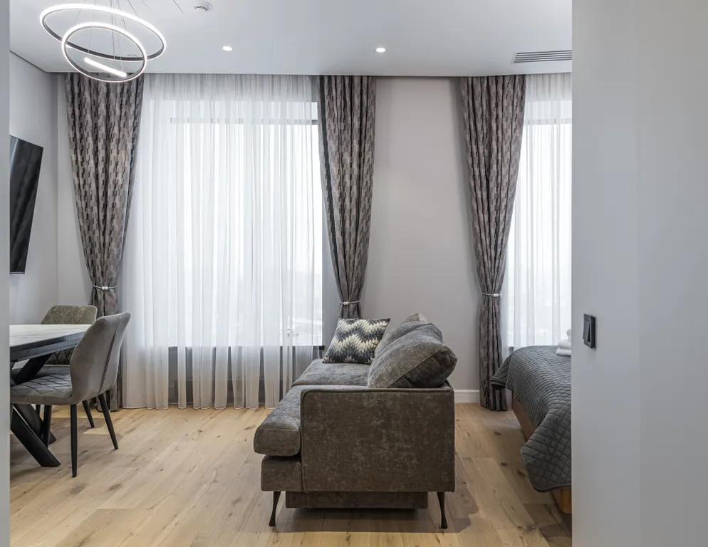 Квартира Апартаменты Flat Inn в ЖК дом "Чкалов" 15 этаж на Курском Вокзале — Москва