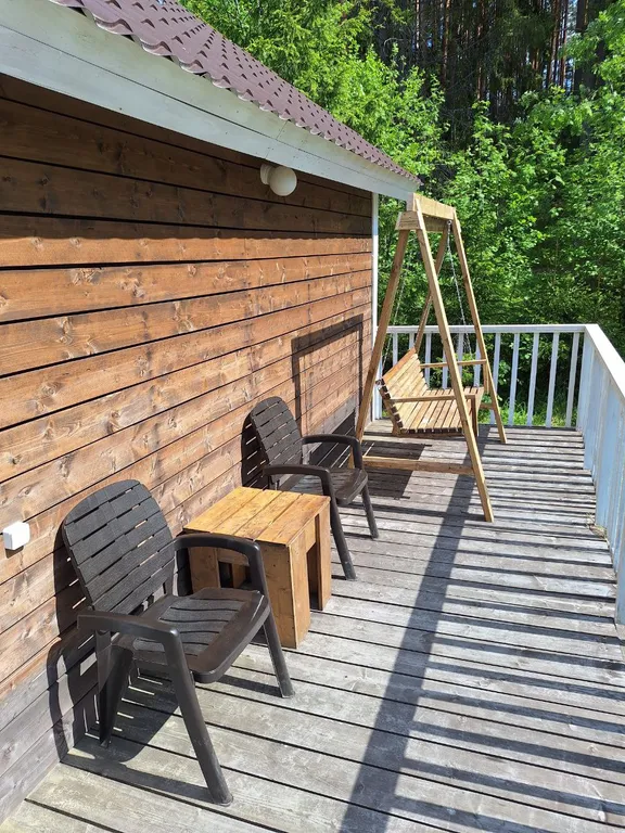 Домик с банькой у реки N5