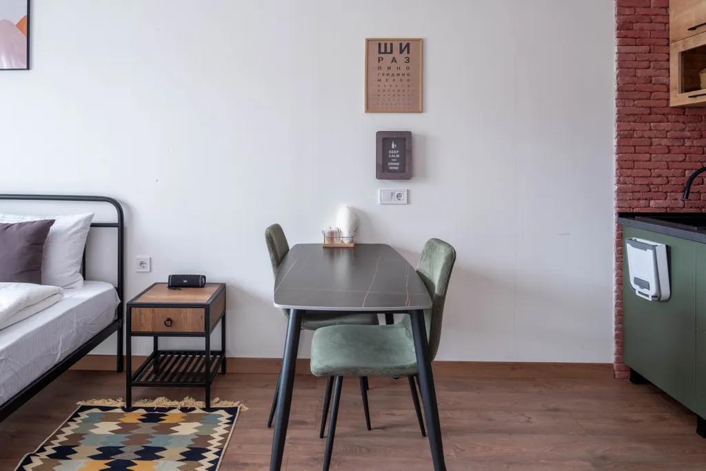 Апартамент с видом на горы