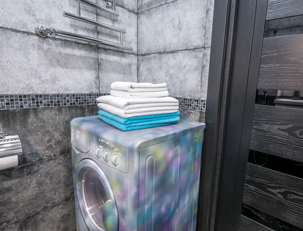 Loft с кроватью-трансформером, кофемашиной и видом на город