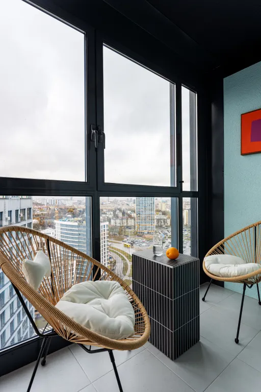 Уютная видовая квартира на 22 этаже в центре квартала Минск-Мир