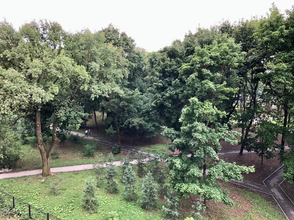 Апартаменты с аквариумом и видом на парк