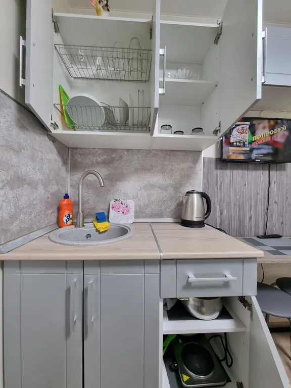 Квартира Квартира Студия рядом с метро — Москва