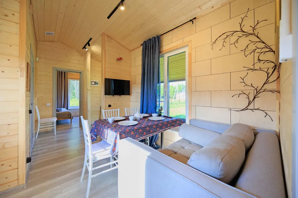 Дом 45m2 — чан, кухня, Wi-Fi