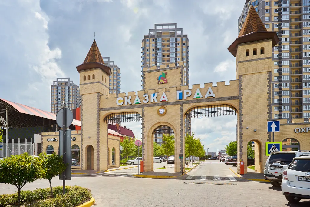 Квартира Светлая квартира в закрытом комплексе Сказка Град — Краснодар