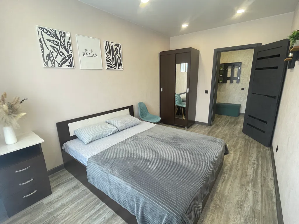 Квартира Уютная 2-комнатная студия рядом с аэропортом Толмачево — Обь