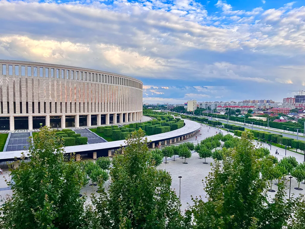 Квартира Апартаменты Комфорт с видом на Озон Арену — Краснодар