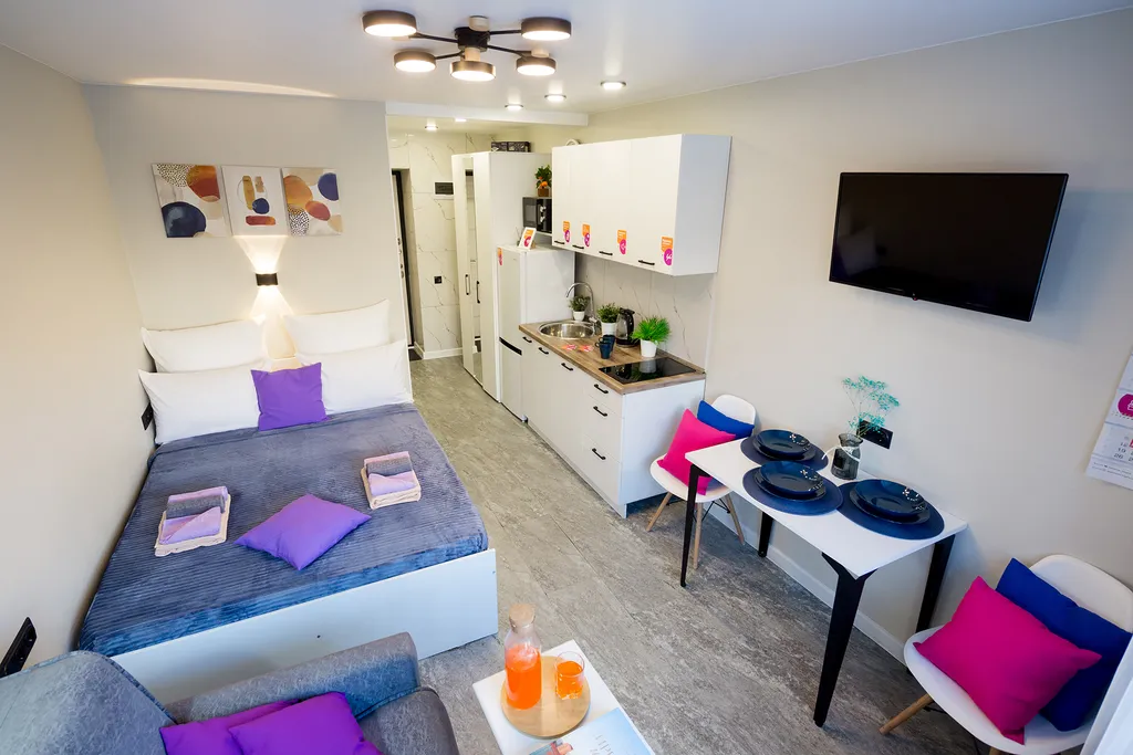 Квартира Квартира Уютная студия — Иркутск