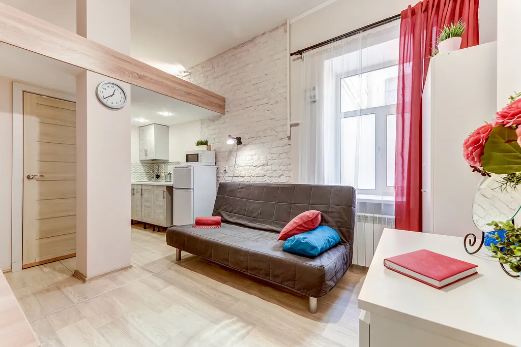 Квартира Квартира Двухуровневая студия в 5 минутах от метро Лиговский проспект — Санкт-Петербург