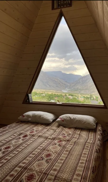 A-frame дом в уютном и тихом уголке