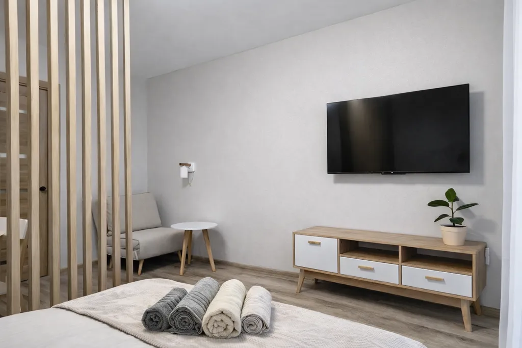 Квартира Квартира Уютная студия для троих у Павловского парка — Пушкин