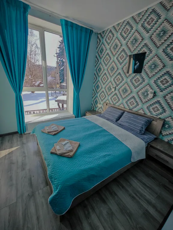 Квартира Двухместный номер с двуспальной кроватью на первом этаже — аренда посуточно в Архыз