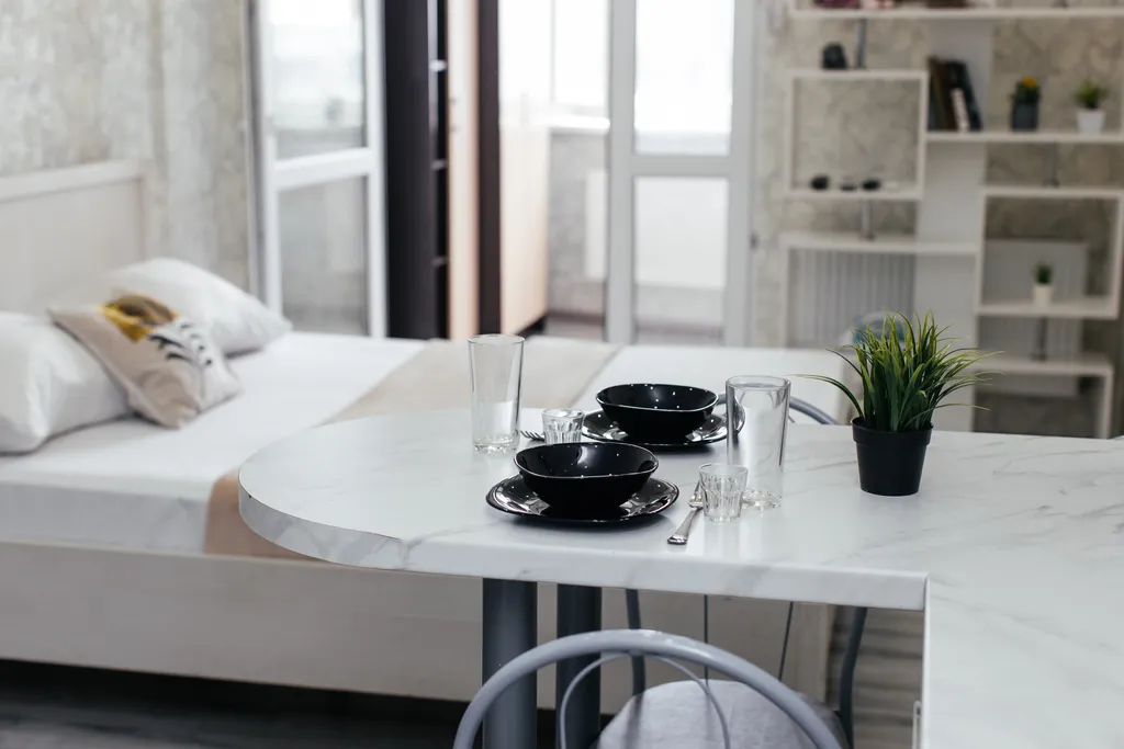 Уютная студия для семья с видом на реку Дон