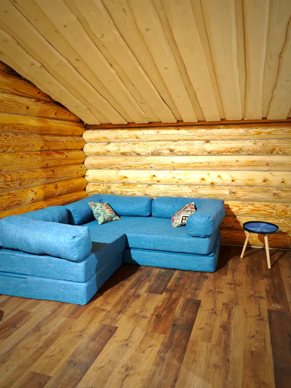 Лесной дом с тёплым бассейном, джакузи, сауной и сибирским чаном