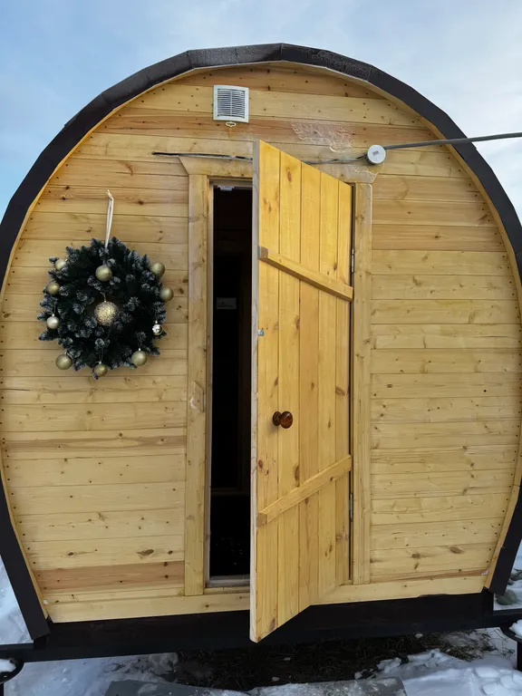 Шикарный новый дом с баней и чаном