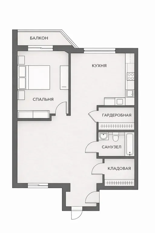 Уютные апартаменты в центре