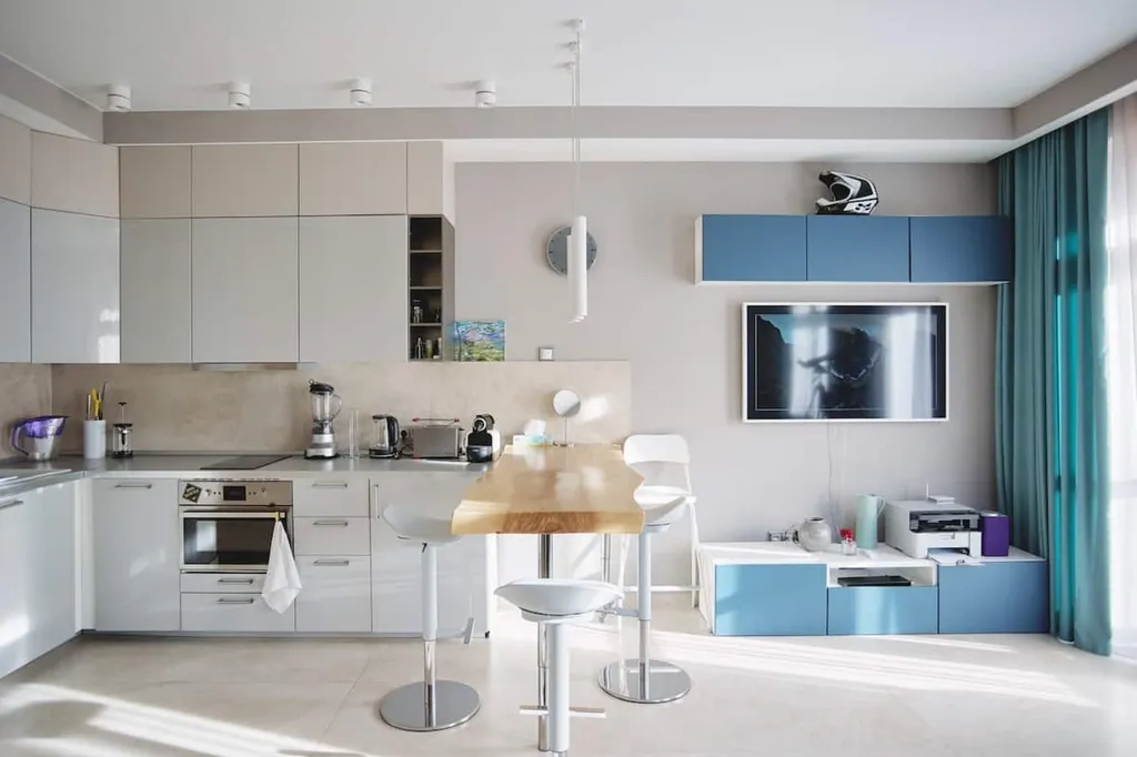 Апартамент райдера с видом на горы