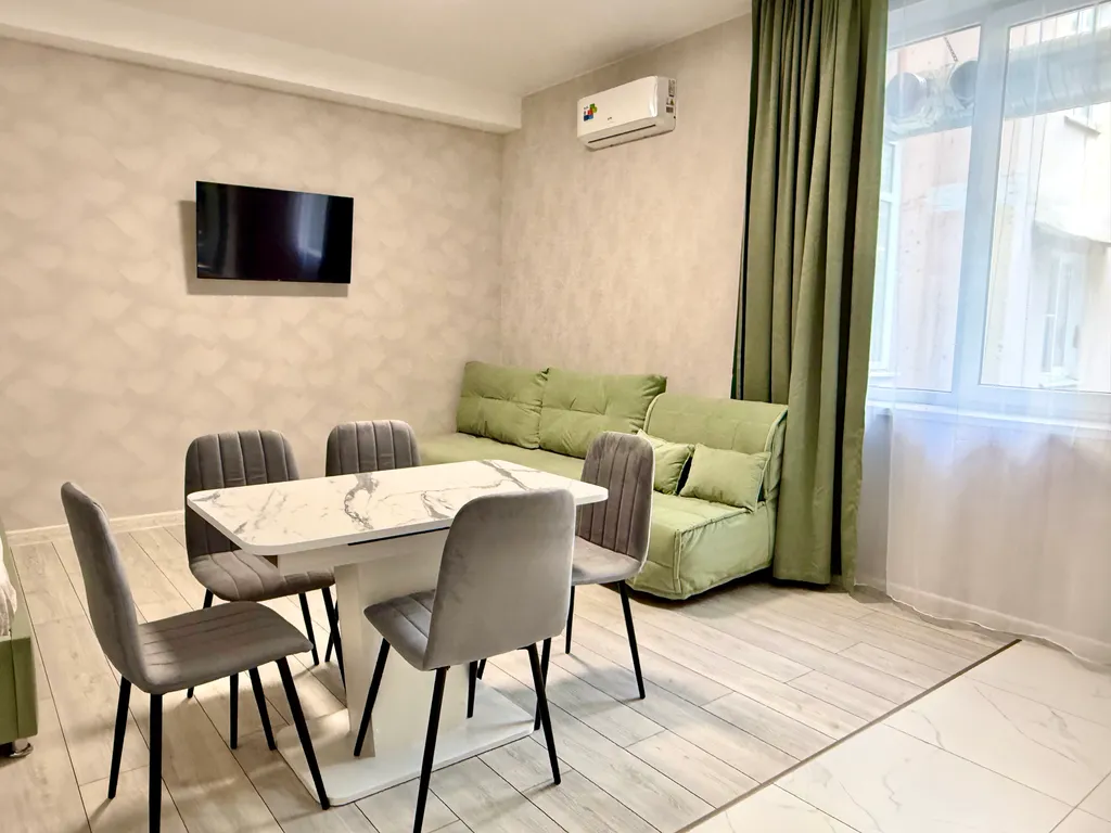 Четырехместные апартаменты с кухней повышенного комфорта