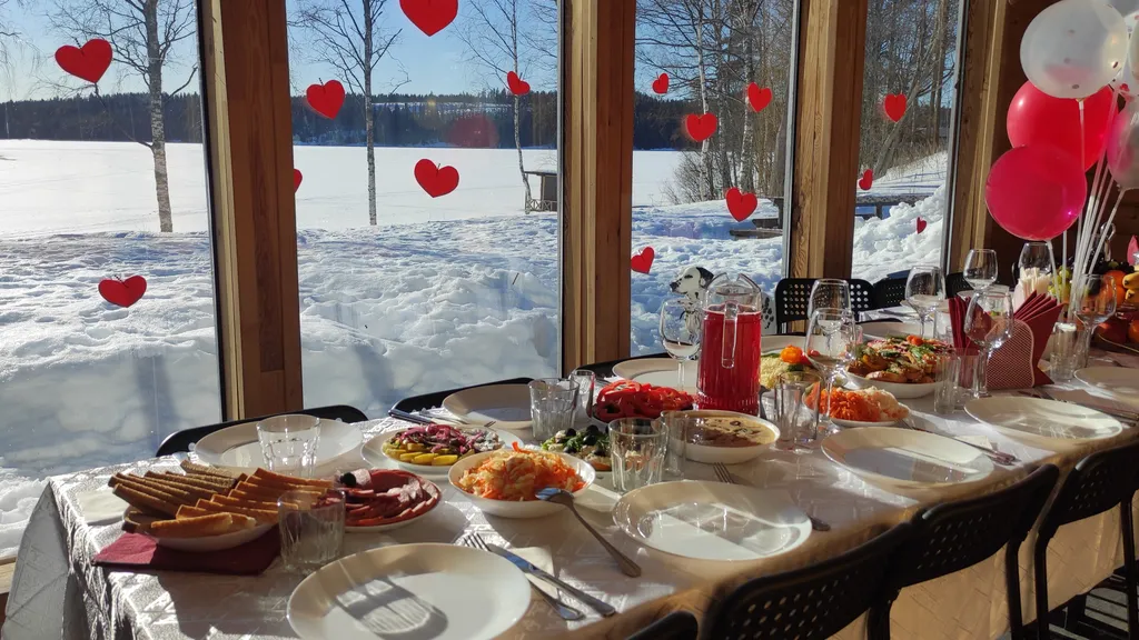 Солнечный с дровяной сауной