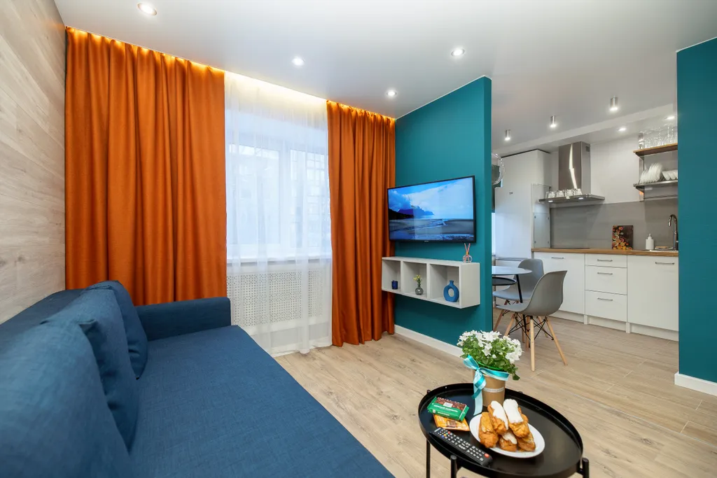 Квартира Уютные апартаменты в центре города Сияние — Мурманск