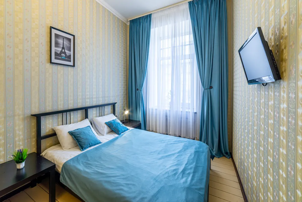 Квартира Квартира Эконом с 1 кроватью и диваном, с общей душевой комнатой — Санкт-Петербург