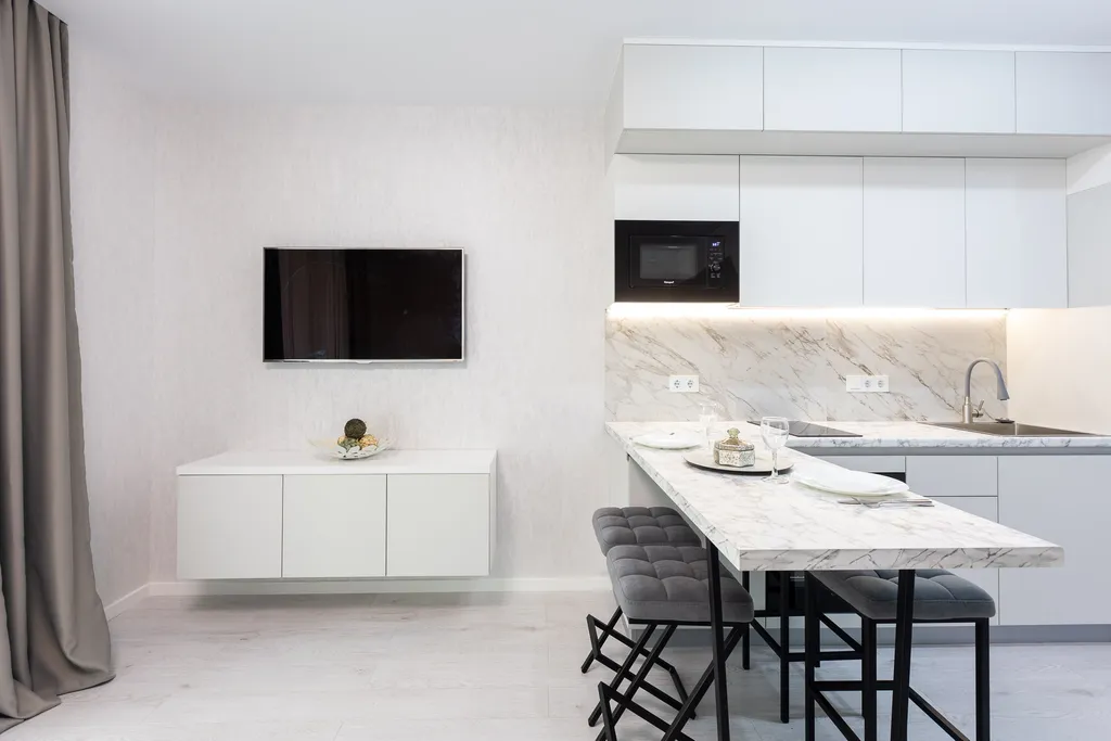 Уютная студия в Minsk World