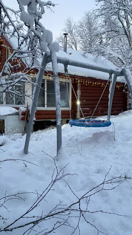Дом с баней и большим чаном, 7 минут от Мурманска