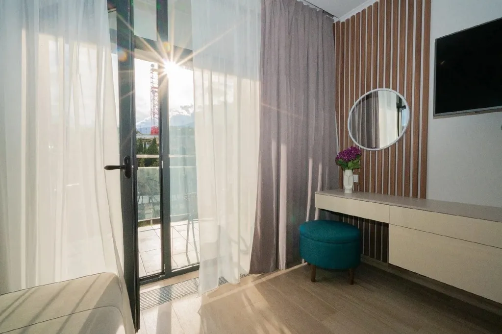 Уютные апартаменты, корпус Грибоедов, вид море/горы