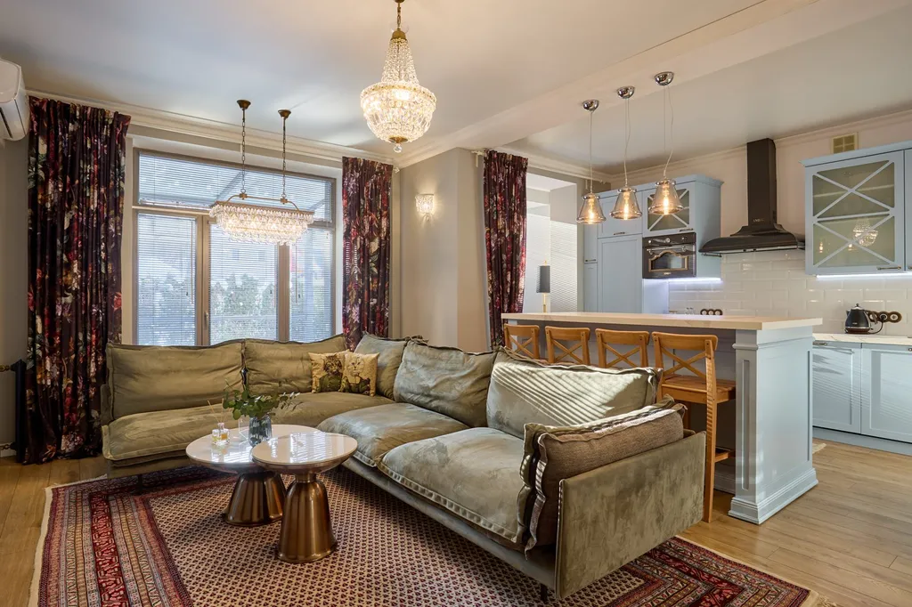 Дизайнерские апартаменты в стиле пост-модерн