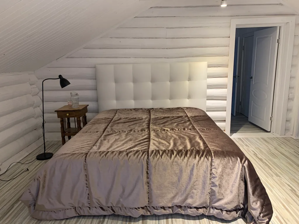 Большой стильный дом с панорамой на сосновый бор в 15км от НН с баней