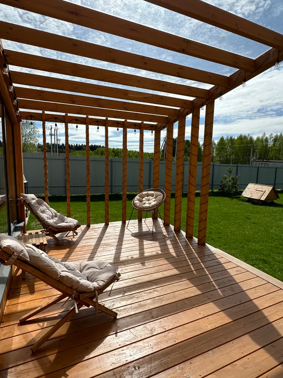 Коттедж Дом с террасой на берегу реки — Логиново