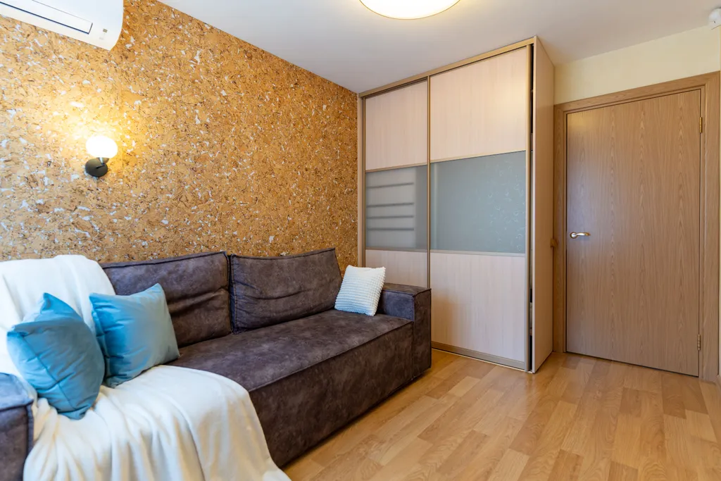 Просторная квартира с гидромассажной ванной и балконом