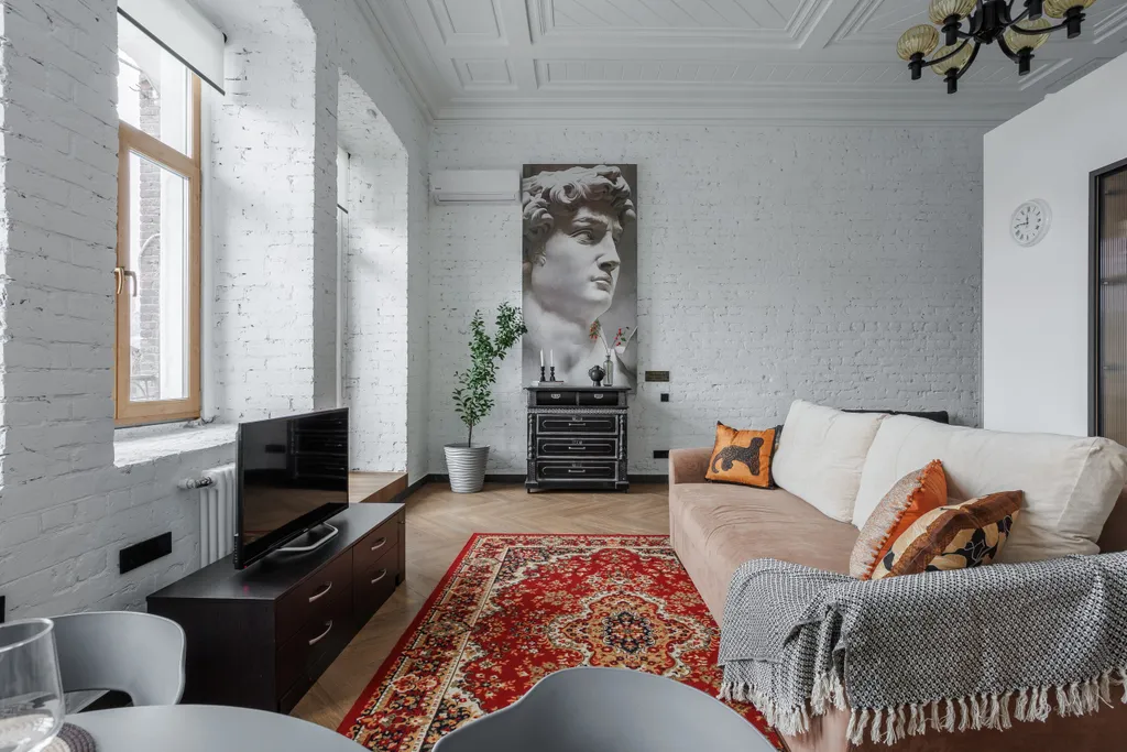 Квартира Двухуровневая квартира в историческом доме в центре — Ярославль