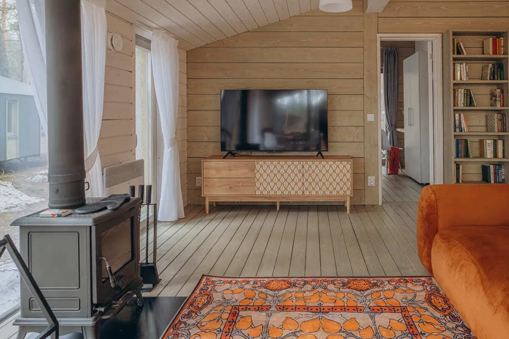 Дом 90m2 — чан, кухня, Wi-Fi