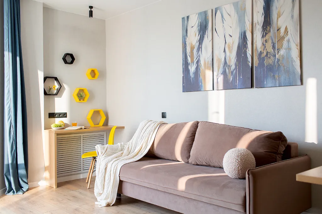 Квартира Современная студия с дизайнерским ремонтом в ЖК — аренда посуточно в Киров