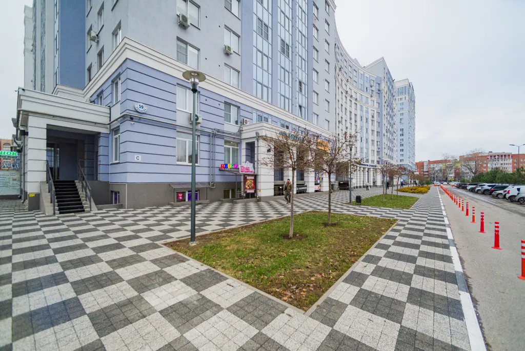 Современная 1-комнатная квартира с балконом в центре Рязани