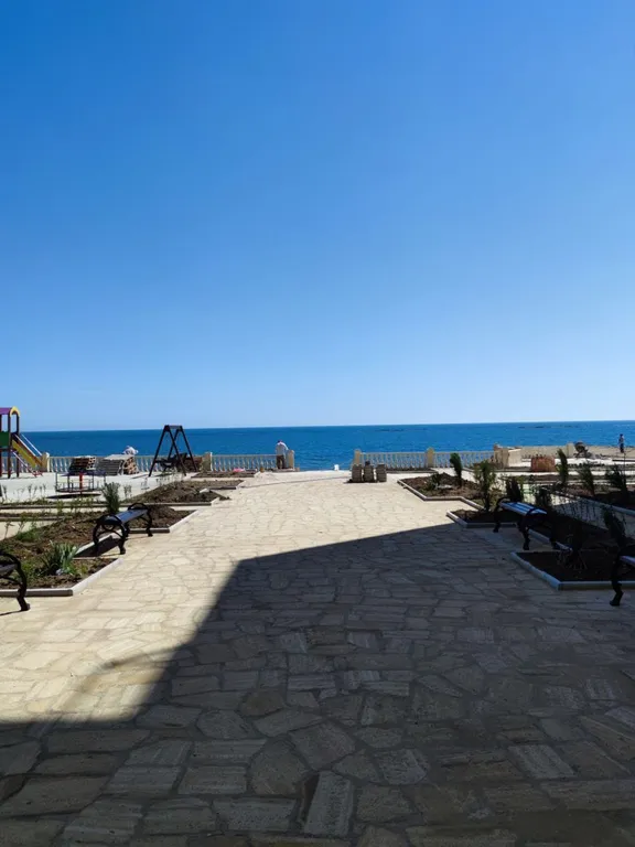 Современная студия у моря