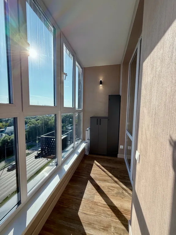 Новая квартира с потрясающим видом из окна на город