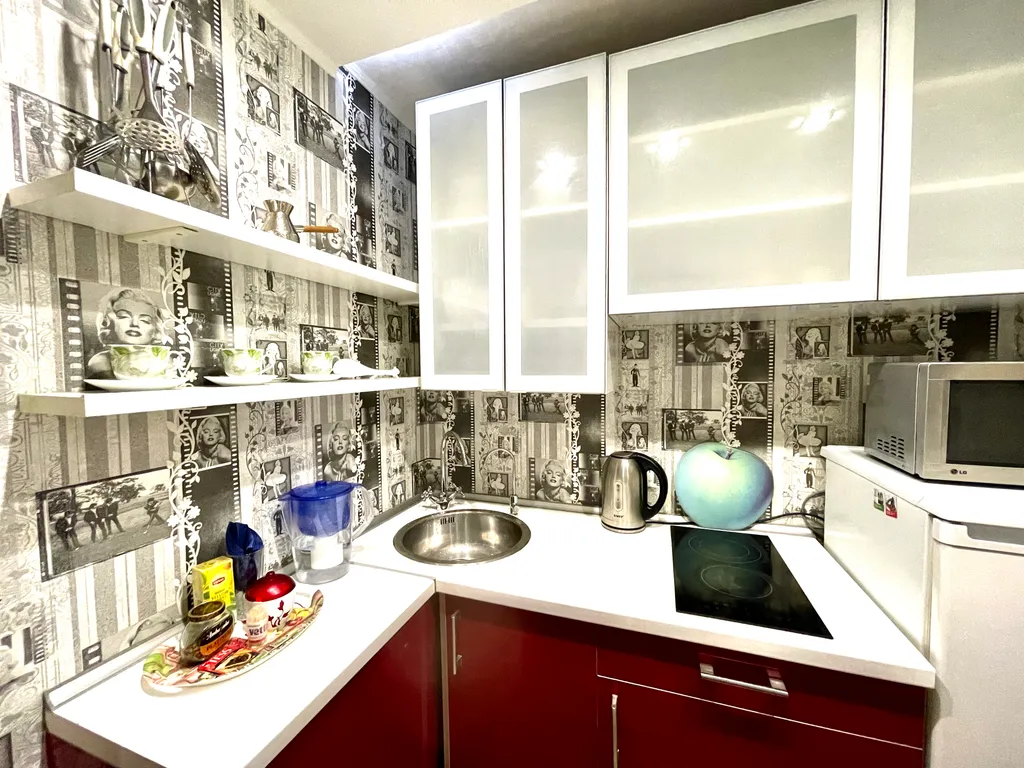 Уютная студия с видом на парк