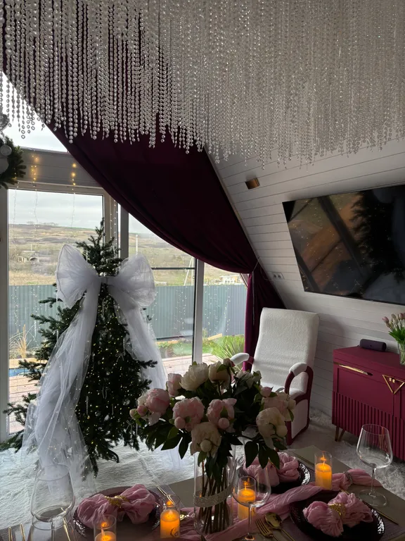 Коттедж Уютный A-frame «Облака» с видом на горы — Гостагаевская