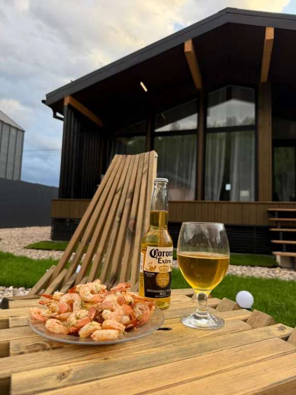 Коттедж Дом для отдыха с семьей, с сауной и чаном — Степаньково