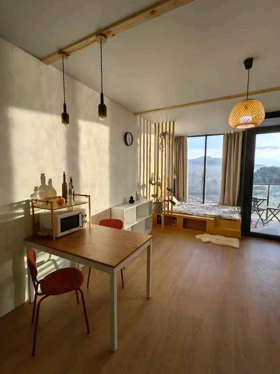 Boho apartment Tropical garden