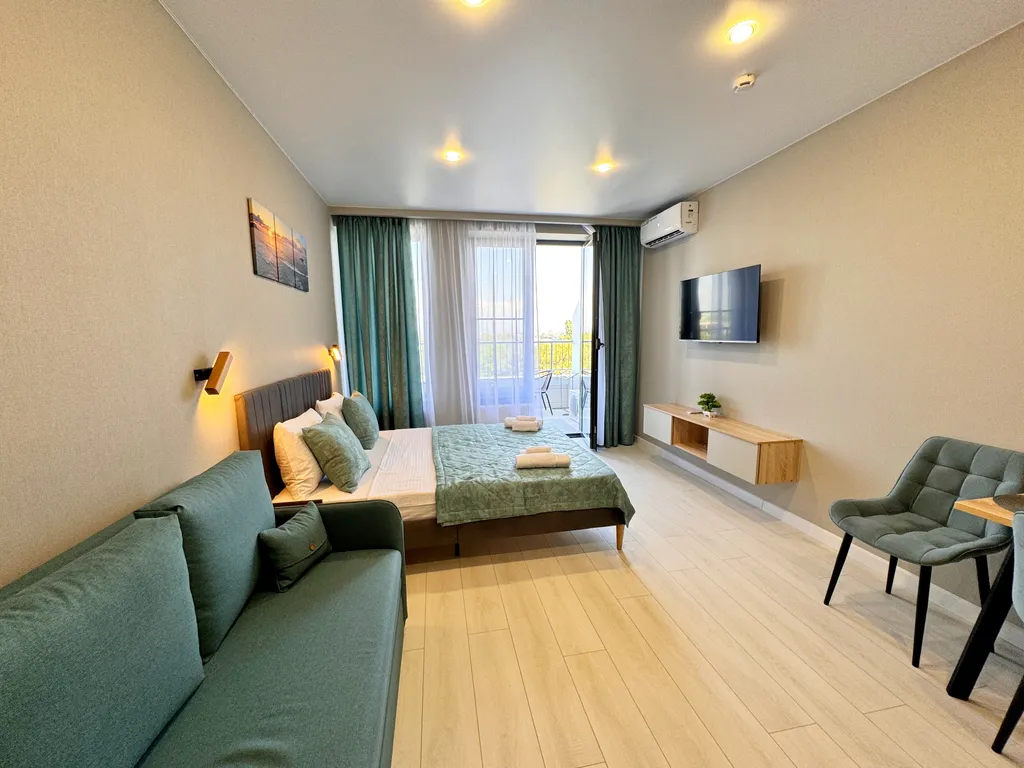 Квартира Квартира Апартамент в 7 небо — Анапа