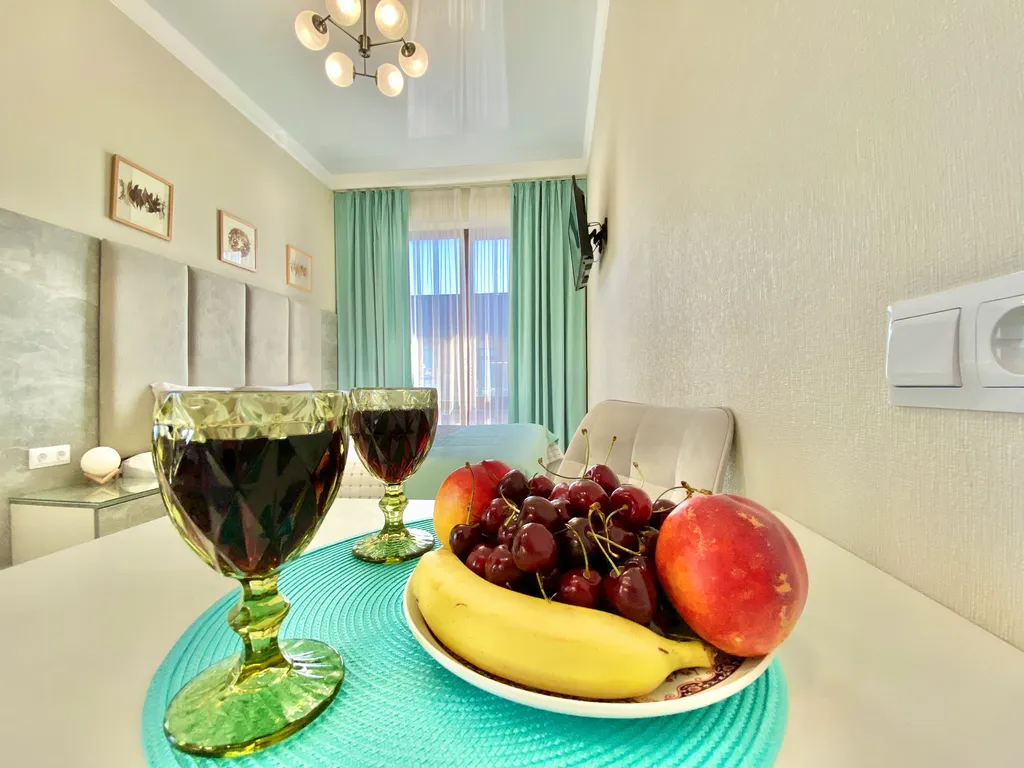 Квартира Квартира Комфорт студия с видом на море и реку — Лазаревское